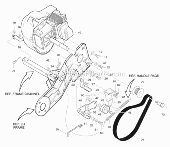 Part Location Diagram of 180071 Murray SCREW