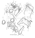 Page B Diagram and Parts List for 1695518 18-2811-29 - 2008 Murray Snow Blower