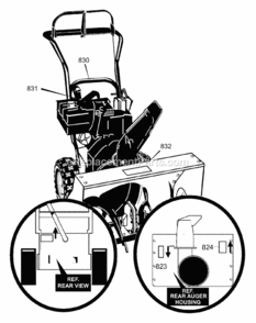 Part Location Diagram of 586402 Murray DISCONTINUED