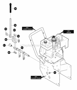 Part Location Diagram of 762299-821 Murray ROD, SHIFT