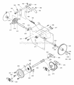 Part Location Diagram of 583163-821 Murray DISC, Assembly