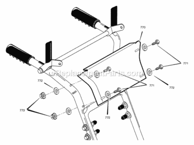 Part Location Diagram of 762329E700 Murray DISCONTINUED