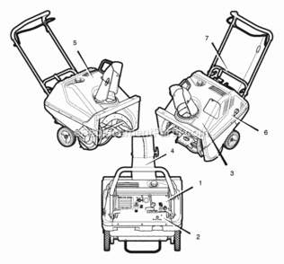 Part Location Diagram of 48X5637 Murray Decal, Control Panel