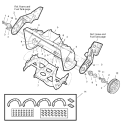 Page A Diagram and Parts List for 622593X16NA ST0522M - 2007 Murray Snow Blower