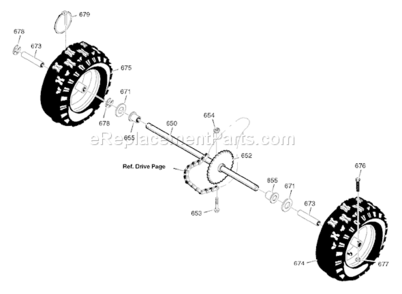 Page G Diagram and Parts List for 6240810X85 18-2857-282007 Murray Snow Blower