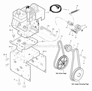 Part Location Diagram of F-041038L Murray OWNER'S MANUAL