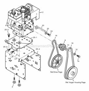 Part Location Diagram of F-011081L Murray OWNER S MANUAL