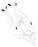 Part Location Diagram of 337057E701 Murray Handle, Upper Right Hand