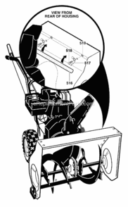 Part Location Diagram of 71031 Murray Screw
