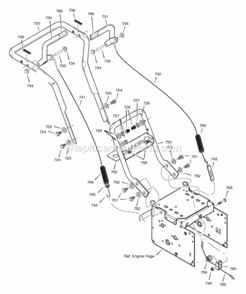 Part Location Diagram of 337407E717 Murray DISCONTINUED