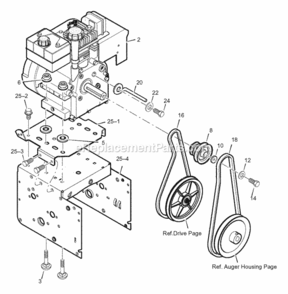 Part Location Diagram of 1501049E012 Murray DISCONTINUED
