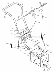 Part Location Diagram of 321835E701 Murray DISCONTINUED
