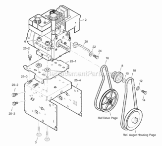 Part Location Diagram of 8218-2201-09 Murray 
