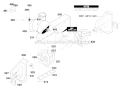 Part Location Diagram of 043846 Murray Bearing, Ball