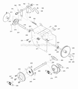 Part Location Diagram of 302638 Murray SCREW, 1/4-20X.75 HHC
