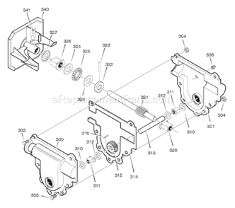 Page D Diagram and Parts List for 624650X16A ST65242006 Murray Snow Blower