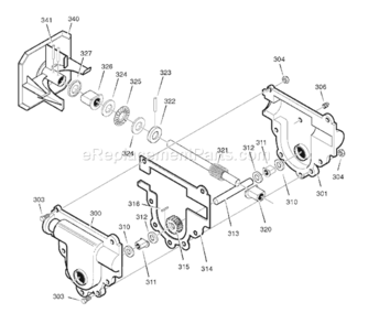Page D Diagram and Parts List for 624650X16B ST65242007 Murray Snow Blower