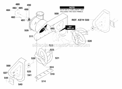 Part Location Diagram of 762377-821 Murray SKID, HEIGHT ADJUST