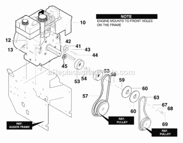 Part Location Diagram of F-001089J Murray OWNER'S MANUAL