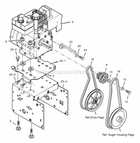 Part Location Diagram of 1501049E540 Murray Frame, Motor Box