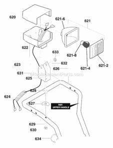 Part Location Diagram of 780216 Murray DISCONTINUED