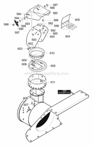 Part Location Diagram of 761070-821 Murray DISCONTINUED