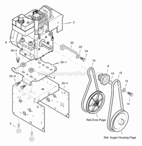 Part Location Diagram of F-011083L Murray Owners Manual