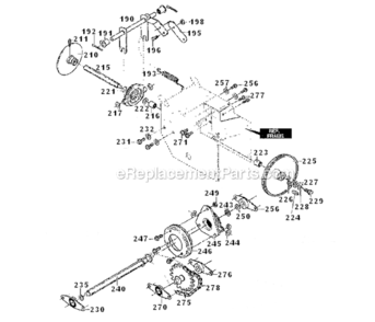 Part Location Diagram of 586251 Murray Spacer, Sleeve