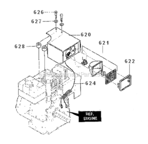 Part Location Diagram of 760871 Murray Wire Assembly