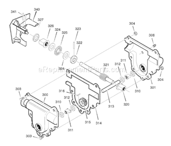 Page D Diagram and Parts List for 6271200X85 18-2830-282007 Murray Snow Blower