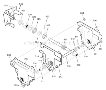 Page D Diagram and Parts List for 6271270X85 18-2856-282007 Murray Snow Blower