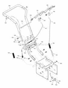 Part Location Diagram of 12621YZ Murray DISCONTINUED