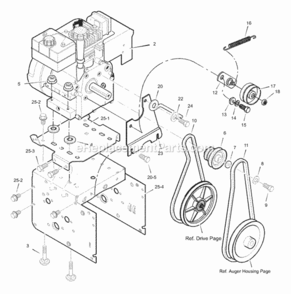 Part Location Diagram of F-031088L Murray Owner's MANUAL