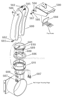 Part Location Diagram of 1501054MA Murray Retainer Ring Outer C