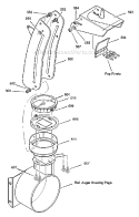 Part Location Diagram of 585214YZ Murray Chute Collar