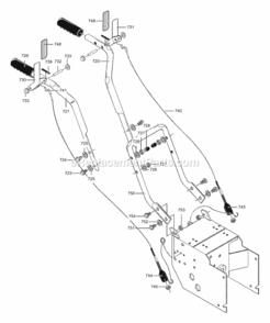 Part Location Diagram of 71062 Murray DISCONTINUED