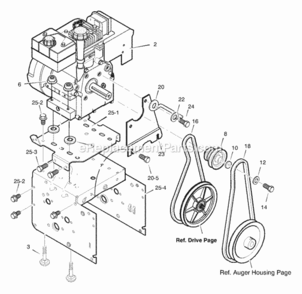 Part Location Diagram of F-031014L Murray OWNER'S MANUAL