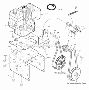 Part Location Diagram of F-041000L Murray OWNER'S MANUAL