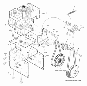 Part Location Diagram of F-031082L Murray OWNER'S MANUAL