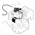 Electric_Start_Assembly Diagram and Parts List for 627850X5A Single Murray Snow Blower