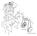 Part Location Diagram of 1501049E201 Murray Frame, Motor Box