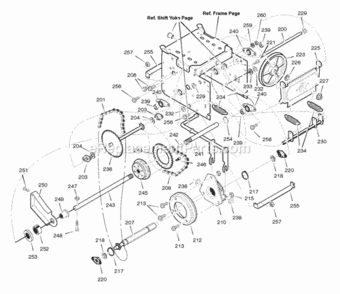 Part Location Diagram of 0352X3 Murray DISCONTINUED