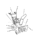Part Location Diagram of 1740030MA Murray Decal-Sn927