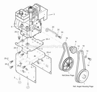 Part Location Diagram of F-021024L Murray OWNER'S MANUAL