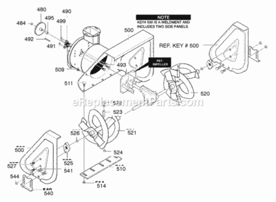 Part Location Diagram of 760598E717 Murray DISCONTINUED