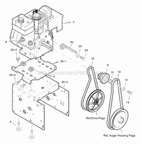 Part Location Diagram of F-011053L Murray OWNER S MANUAL