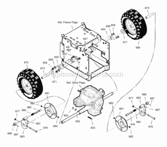 Part Location Diagram of 1501032 Murray DISCONTINUED