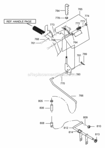 Part Location Diagram of 1501414E245 Murray DISCONTINUED