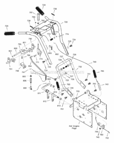 Part Location Diagram of 1501570YZ Murray DISCONTINUED