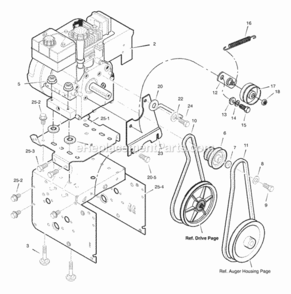 Part Location Diagram of F-031032L Murray OWNER'S MANUAL